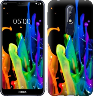 

Чехол брызги краски для Nokia 3.2 742388