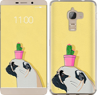

Чехол Мопс с кактусом для LeTV Max X900 795975