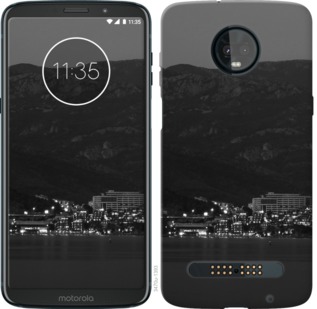 

Чохол Ніч на березі на Motorola Moto Z3 Play 757921