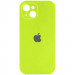 Чехол Silicone Case Full Camera Protective (AA) для Apple iPhone 14 (6.1") (Кислотно-зеленый / Acid Green)