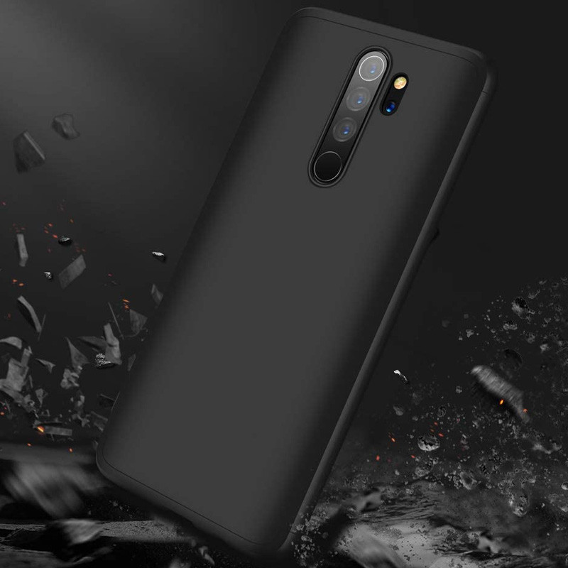 Фото Пластикова накладка GKK LikGus 360 градусів (орр) на Xiaomi Redmi Note 8 Pro (Чорний) в маназині vchehle.ua