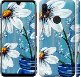

Чехол Красивые арт-ромашки для Xiaomi Redmi Note 7 Pro 698864