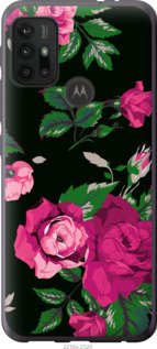 

Чохол Троянди на чорному тлі на Motorola Moto G20 1233975