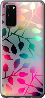 Чехол Листья для Samsung Galaxy S20