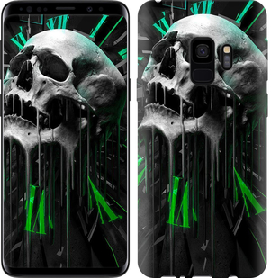 

Чохол Череп-годинник на Samsung Galaxy S9 645061