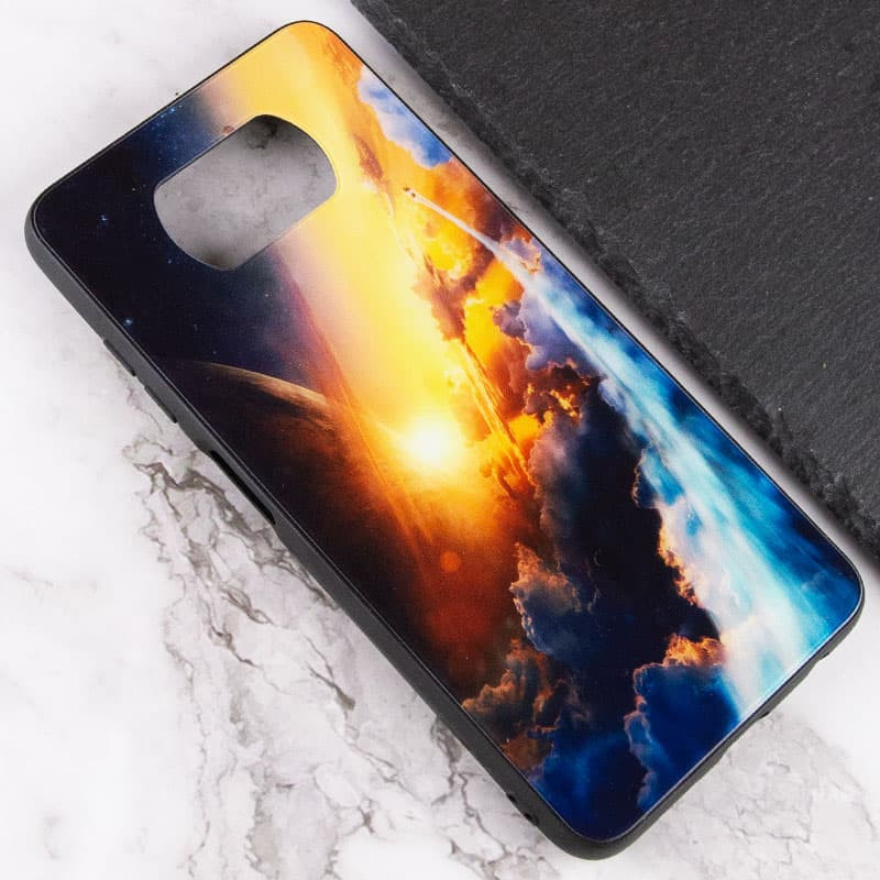 Фото TPU+Glass чохол Diversity на Xiaomi Poco X3 NFC / Poco X3 Pro (Above the clouds) в маназині vchehle.ua