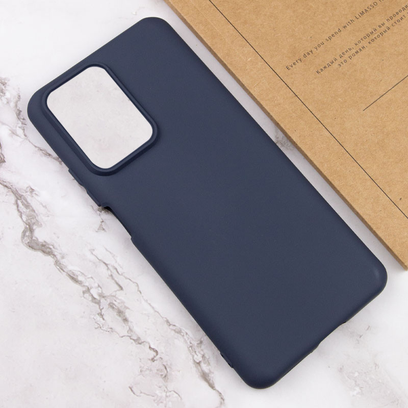 Чехол Silicone Cover Lakshmi (AAA) для Xiaomi 11T / 11T Pro (Темно-синий / Midnight blue) в магазине vchehle.ua
