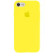 Чохол Silicone Case Full Protective (AA) на Apple iPhone 6/6s (4.7") (Жовтий / Neon Yellow)