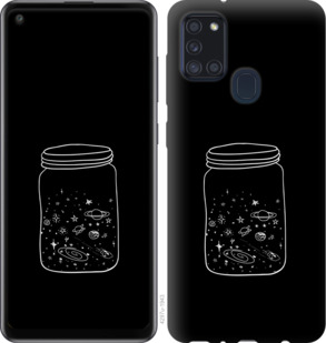 

Чохол Космос в банку на Samsung Galaxy A21s A217F 933730