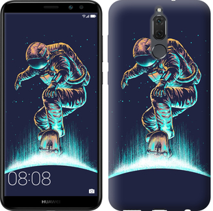

Чехол Космонавт на скейтборде для Huawei Mate 10 Lite 651746