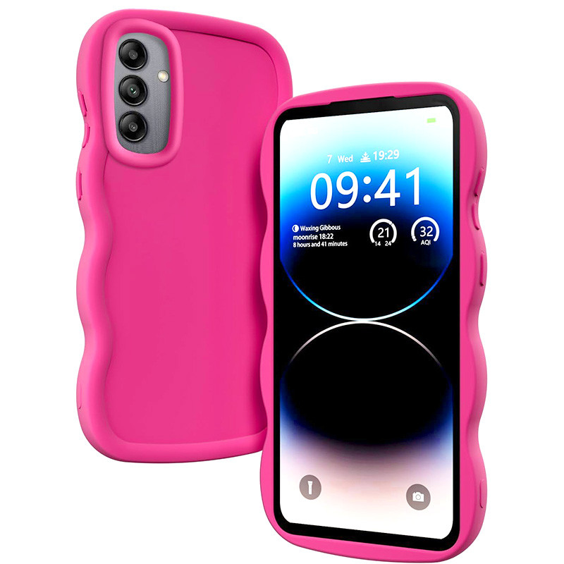 Фото Чохол TPU Ripple на Samsung Galaxy S24 FE (Dragon Fruit) в маназині vchehle.ua
