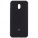 TPU чехол Matte LOGO для Xiaomi Redmi 8a (Чорний / Black)