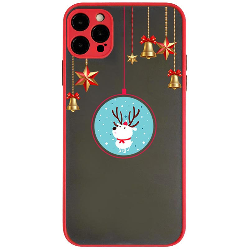 

TPU+PC чехол Christmas time для Apple iPhone 12 Pro Max (6.7") (Оленёнок) 1216717