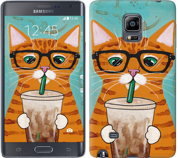 

Чохол Зеленоокий кіт в окулярах на Samsung Note Edge SM-N915 625136