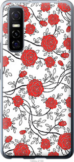 

Чехол Красные розы на белом фоне для Vivo Y73S 1388926