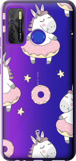 

Чехол Единорожки для Tecno Camon 15 1624726