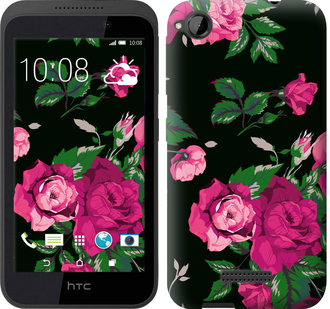 

Чехол Розы на черном фоне для HTC Desire 320 546893