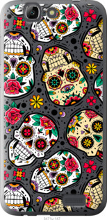 

Чехол Черепа для Huawei Ascend G7 1441161