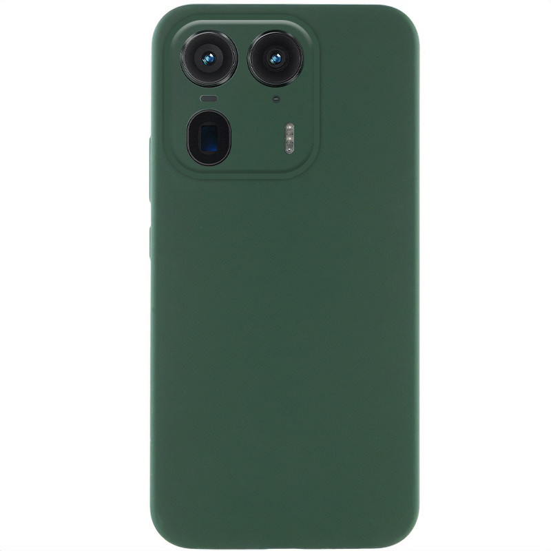 Чехол Silicone Cover Lakshmi Full Camera (AAA) для Motorola Edge 50 Ultra (Зеленый / Cyprus Green)