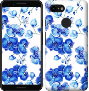

Чохол Блакитні орхідеї на Google Pixel 3 780759