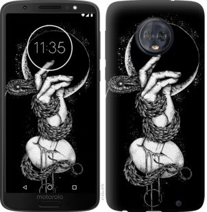 

Чехол Змея в руке для Motorola Moto G6 Plus 765708