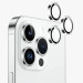 Фото Захисне скло Metal Classic на камеру (в упак.) на Apple iPhone 13 Pro / 13 Pro Max (Срібний / Silver) в маназині vchehle.ua