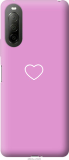 

Чехол Сердце 2 для Sony Xperia 10 II 1273012