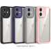 TPU чехол Transparent + Colour 1,5mm для Apple iPhone XR (6.1")