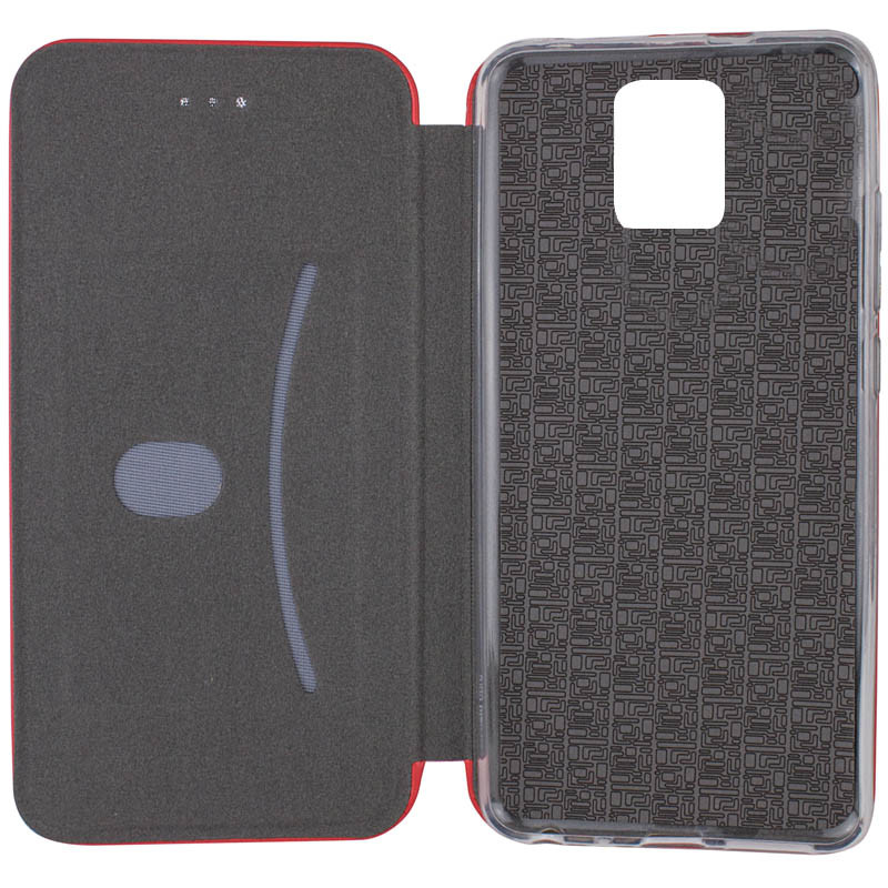 Фото Кожаный чехол-книжка Classy для Xiaomi Redmi Note 9s / Note 9 Pro / Note 9 Pro Max (Красный) в магазине vchehle.ua
