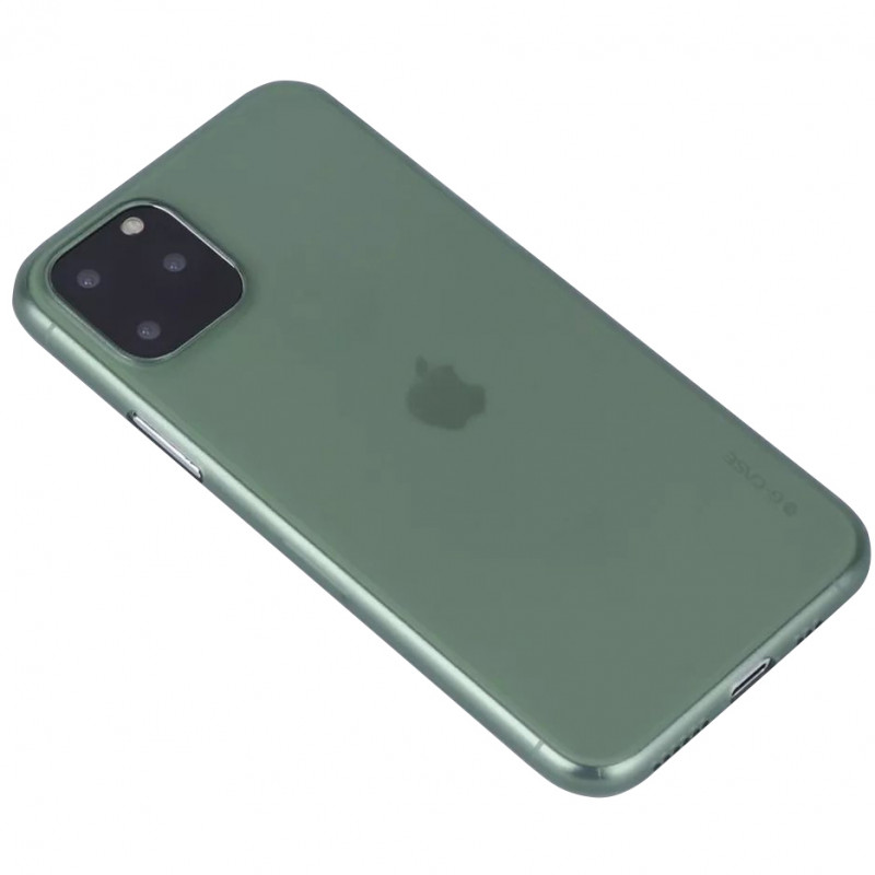 

TPU чехол G-Case Colourful series для Apple iPhone 11 Pro Max (6.5") (Бесцветный / Темно-зеленый) 787200