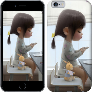 

Чехол Милая девочка с зайчиком для iPhone 6s (4.7'') 636365