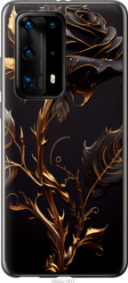 Чехол Роза 3 для Huawei P40 Pro Plus