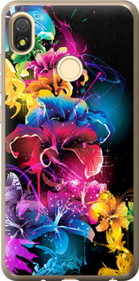 

Чехол Абстрактные цветы для Tecno Pop 3 BB2 1634108