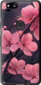 Чехол Пурпурная сакура для Google Pixel 2