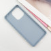 Фото TPU чехол Bonbon Metal Style для Xiaomi Redmi Note 13 4G (Голубой / Mist blue) на vchehle.ua