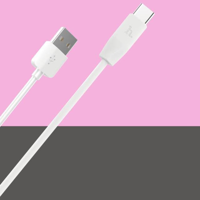 Фото Дата кабель Hoco X1 Rapid USB to Type-C (1m) (Белый) на vchehle.ua