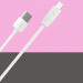 Фото Дата кабель Hoco X1 Rapid USB to Type-C (1m) (Белый) на vchehle.ua