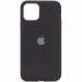 Уцінка Чохол Silicone Case Full Protective (AA) для Apple iPhone 12 Pro Max (6.7 ") (Эстетический деффект / Чорний / Black)
