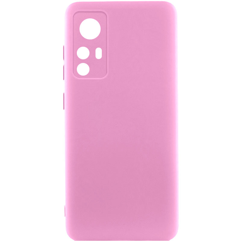 Чехол Silicone Cover Lakshmi Full Camera (A) для Xiaomi Redmi Note 12S (Розовый / Pink)