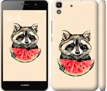 

Чохол Єнотик з кавуном на Huawei Y6 800011