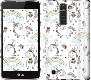 

Чохол Єдиноріг і кава на LG K7 840857