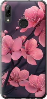 Чохол Пурпурна сакура на Huawei P Smart 2019