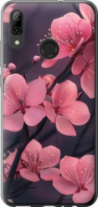 Чохол Пурпурна сакура на Huawei P Smart 2019