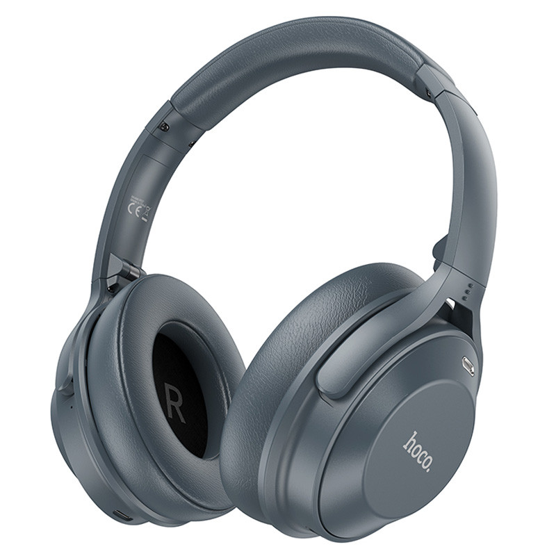 Накладні навушники Hoco W37 Sound Active Noise Reduction (Smoky blue)