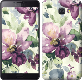 

Чехол Цветы акварелью для Samsung Galaxy C9 Pro 296307