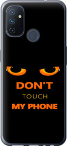 Чехол Don't touch the phone для OnePlus Nord N100