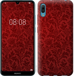 

Чехол Чехол цвета бордо для Huawei Y6 2019 710987