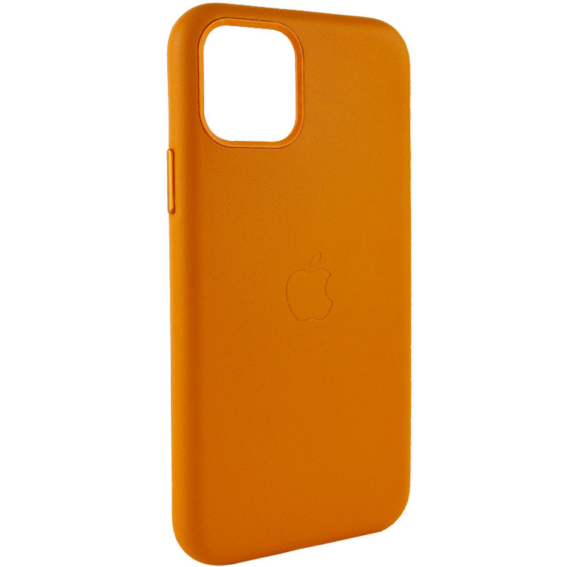 Фото Шкіряний чохол Leather Case (AA Plus) на Apple iPhone 11 Pro Max (6.5") (Golden Brown) на vchehle.ua