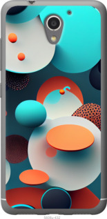 

Чехол Горошек абстракция для ZTE A510 1543966