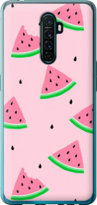 Чехол Розовый арбуз для Oppo Reno Ace
